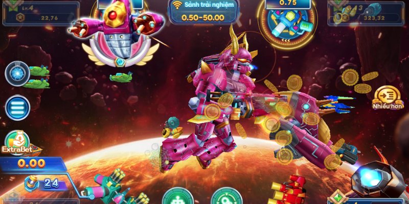 Các biểu tượng thường gặp khi chơi game FC bắn cá vũ trụ